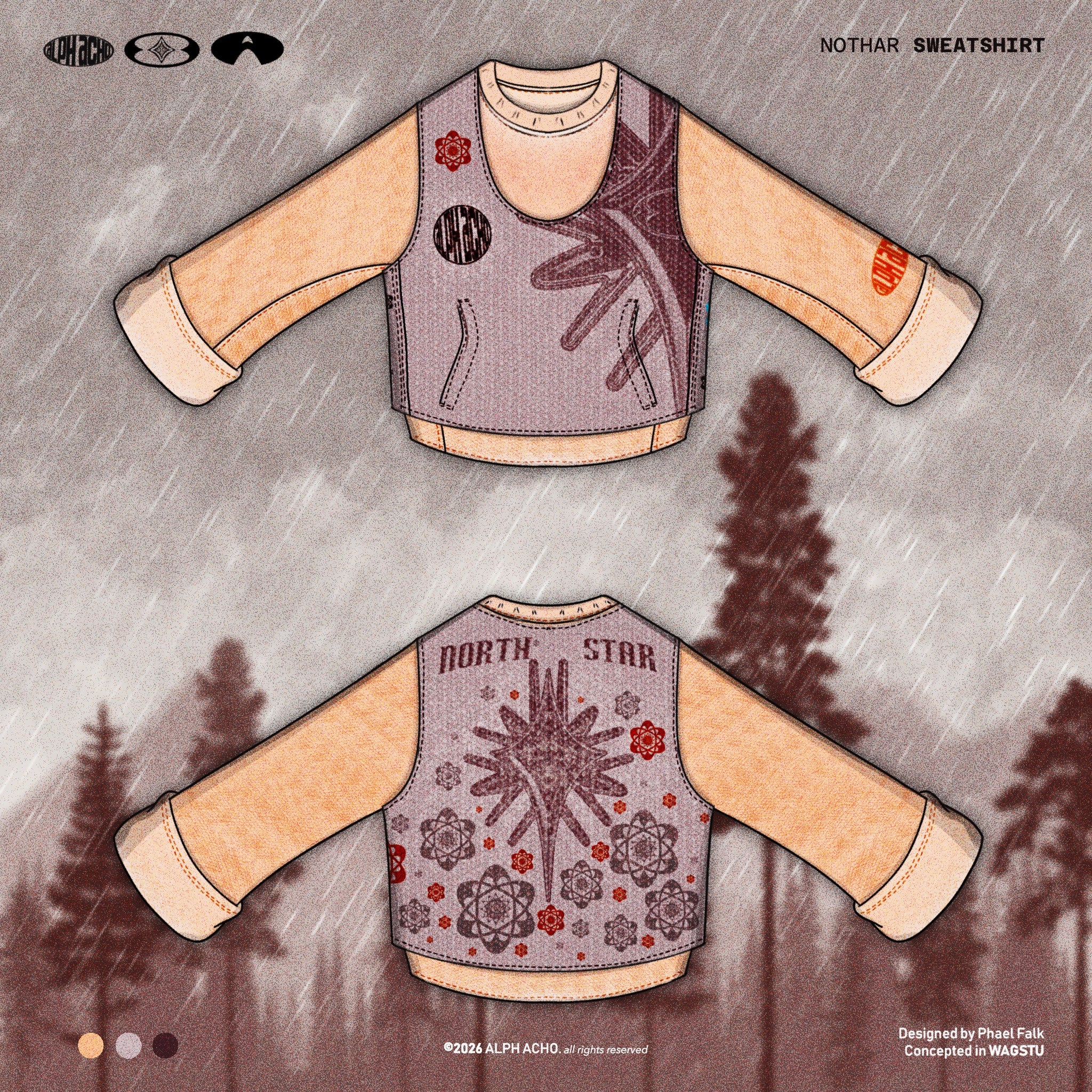 ALPH ACHO NOTHAR SWEATSHIRT